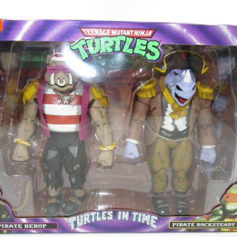 TEENAGE MUTANT TURTLES★ニンジャ・タートルズ★TURTLES IN TIME★ビーバップ＆ロックステディ★ぬいぐるみ★人形★フィギュア★NECA
