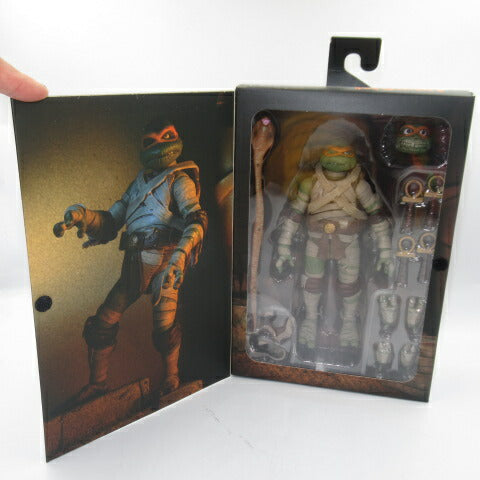 TEENAGE MUTANT TURTLES★ニンジャ・タートルズ★MICHELANGELO AS THE MUMMY★ミイラ男★ぬいぐるみ★人形★フィギュア★NECA