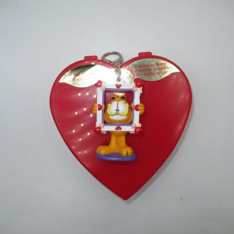 ★Vintage★Garfield★Candy case★Box★Accessory case★Keychain included★Valentine★Heart★Stuffed animal★Doll★Figure★GARFIELD★ 