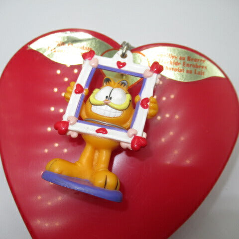 ★Vintage★Garfield★Candy case★Box★Accessory case★Keychain included★Valentine★Heart★Stuffed animal★Doll★Figure★GARFIELD★ 