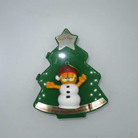 ★Vintage★Garfield★Candy case★Box★Accessory case★With ornaments★Christmas★Stuffed animal★Doll★Figure★GARFIELD★ 